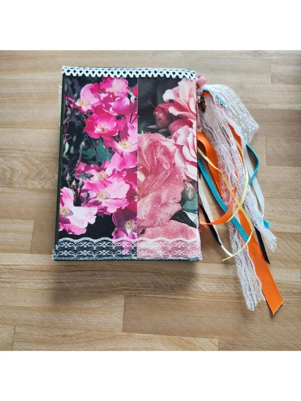 Junk Journal Handmade Hardcover Hand Bound 162 pages